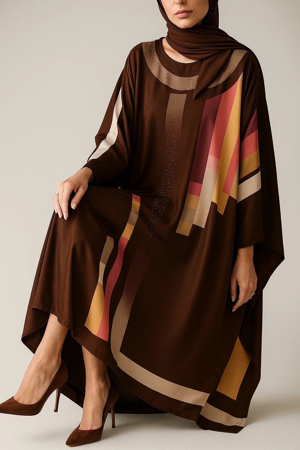Brown Kaftan