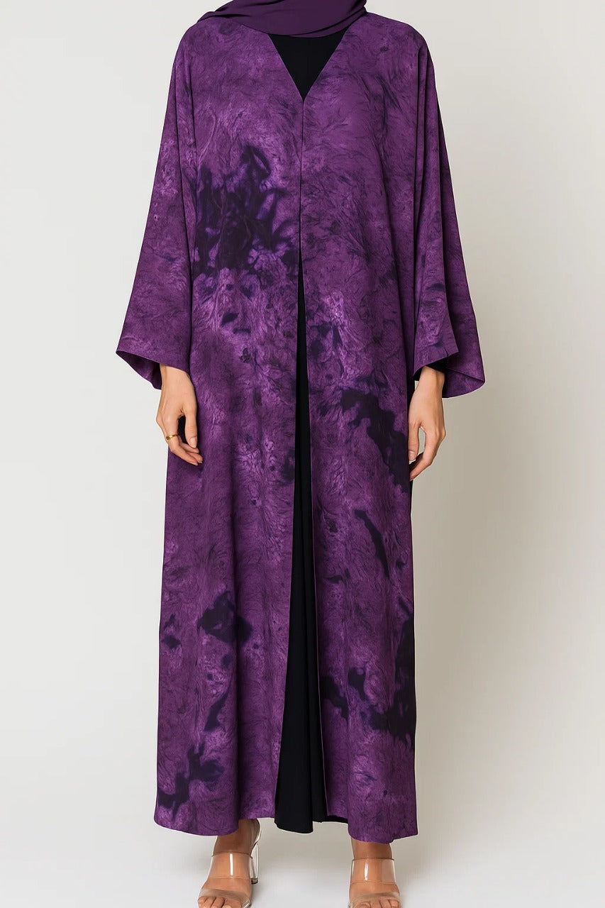 Purple Celeste Abaya