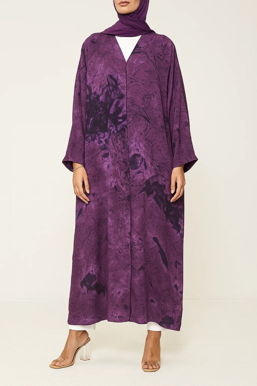 Purple Celeste Abaya