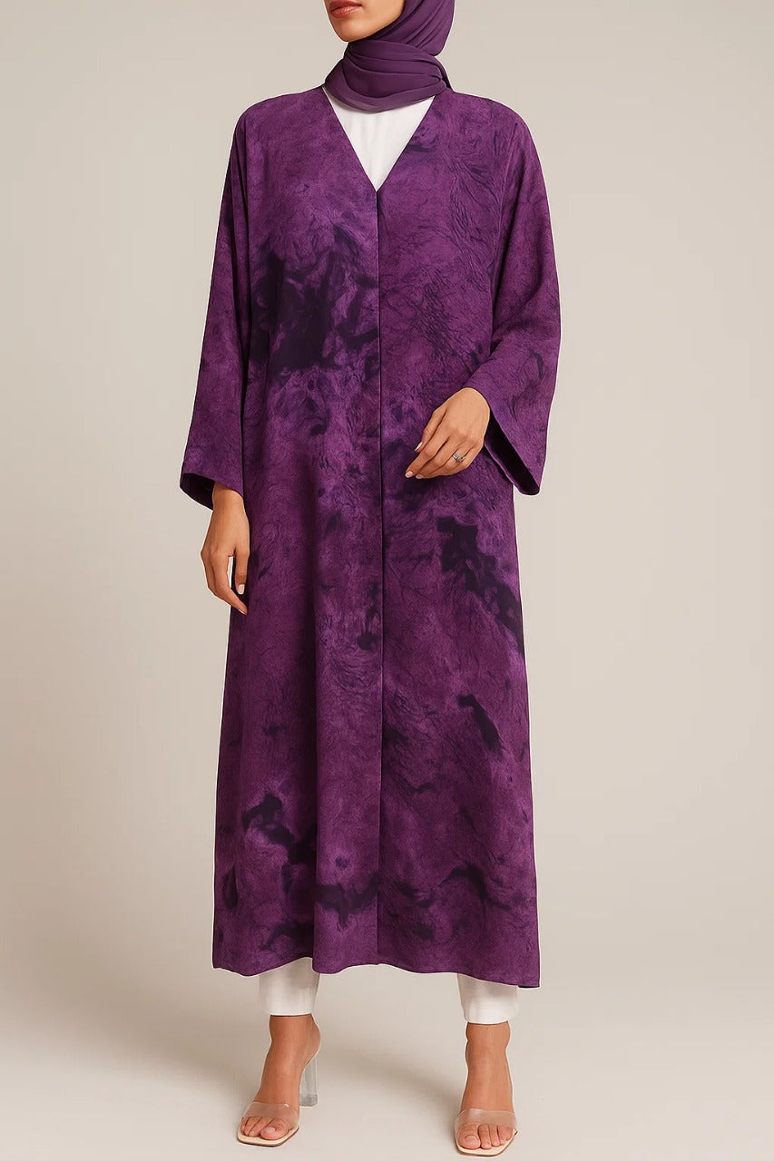 Purple Celeste Abaya