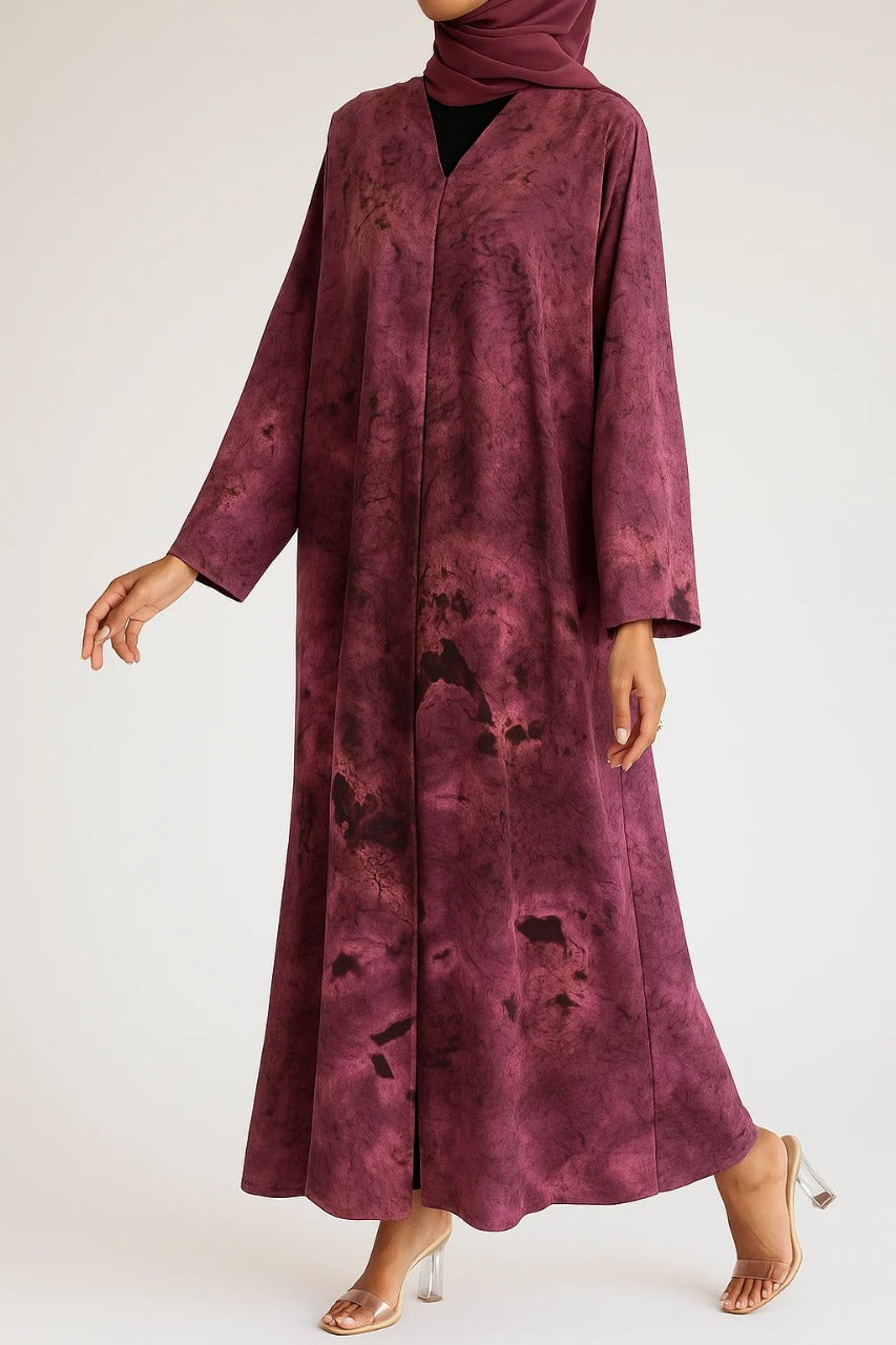 Pink Celeste Abaya
