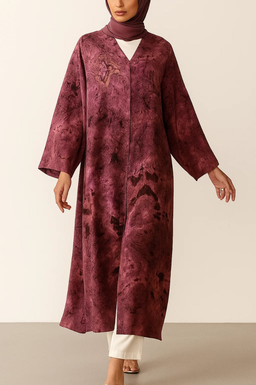 Pink Celeste Abaya