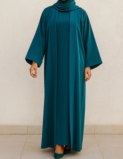 Blue Sapphire Yara Abaya