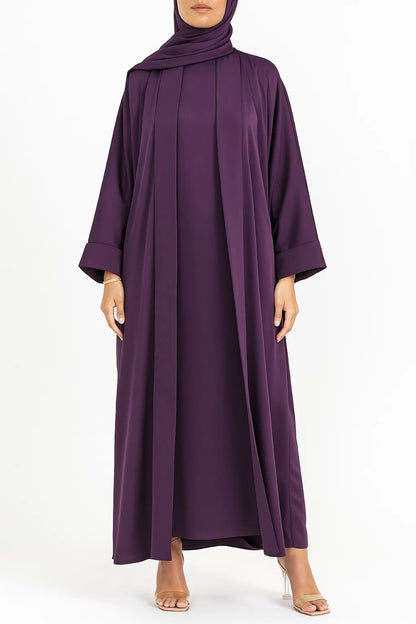 Purple Yara Abaya