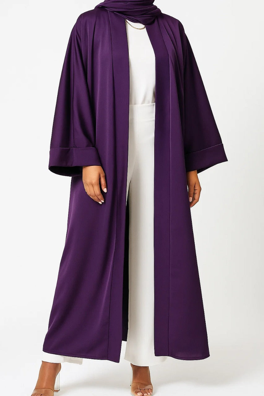 Purple yara abaya