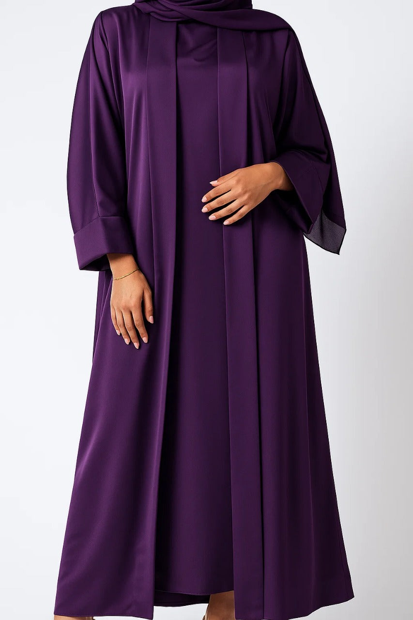 Purple yara abaya