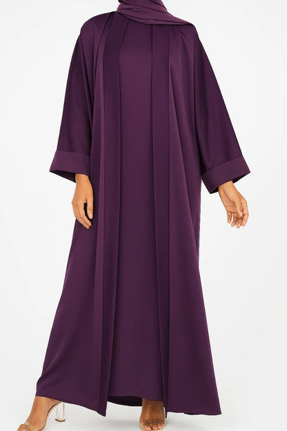 Purple Yara Abaya
