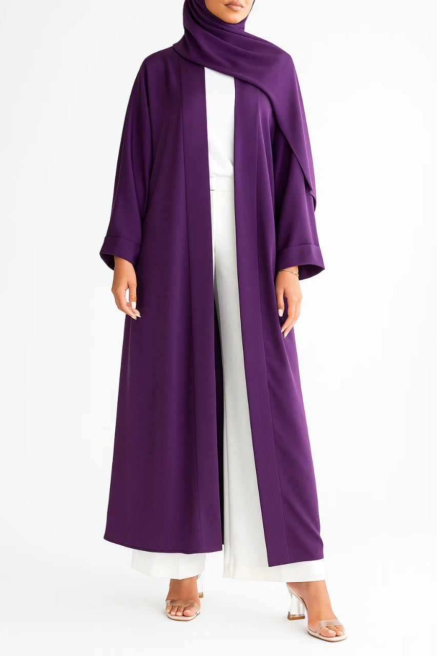 Purple yara abaya