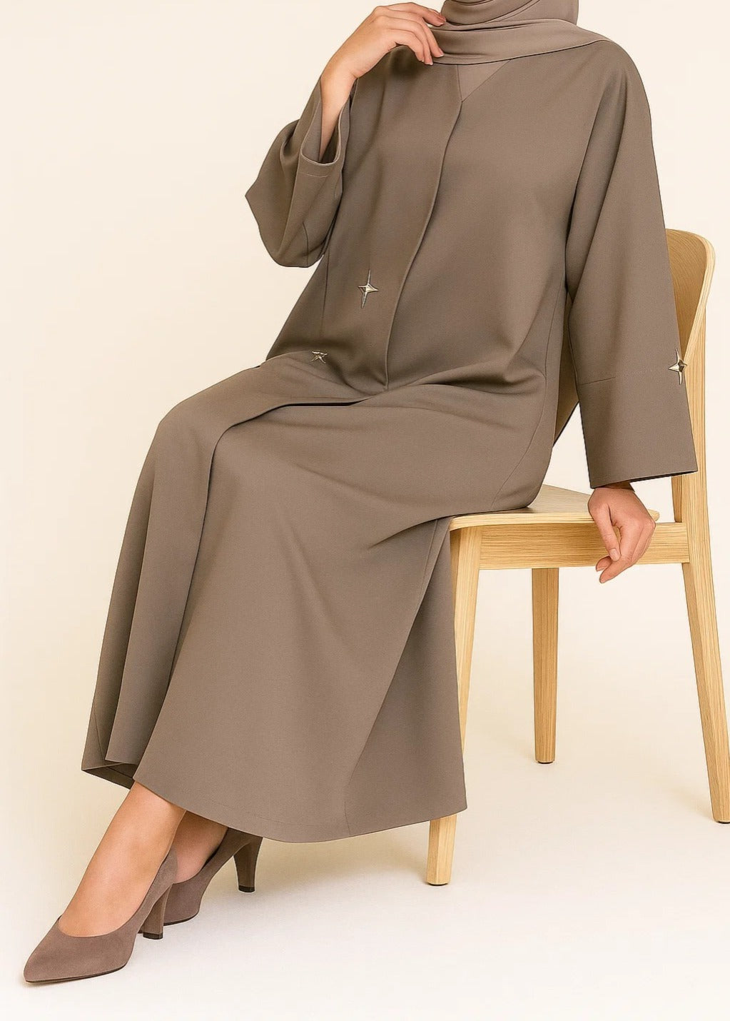 Grey Twilight Abaya