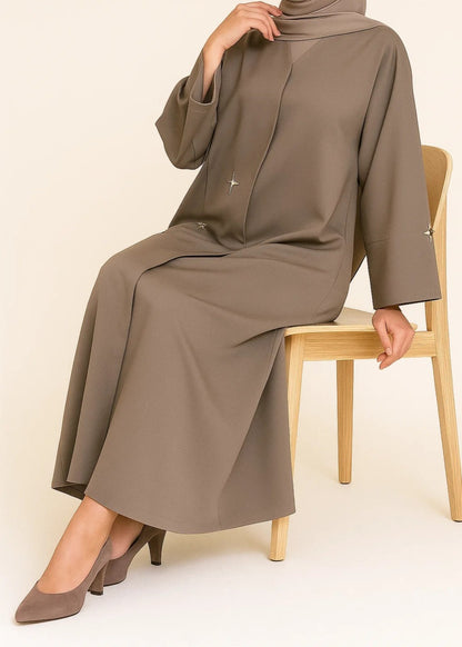 Grey Twilight Abaya