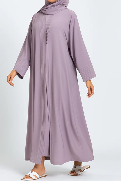 Purple Muse line Abaya