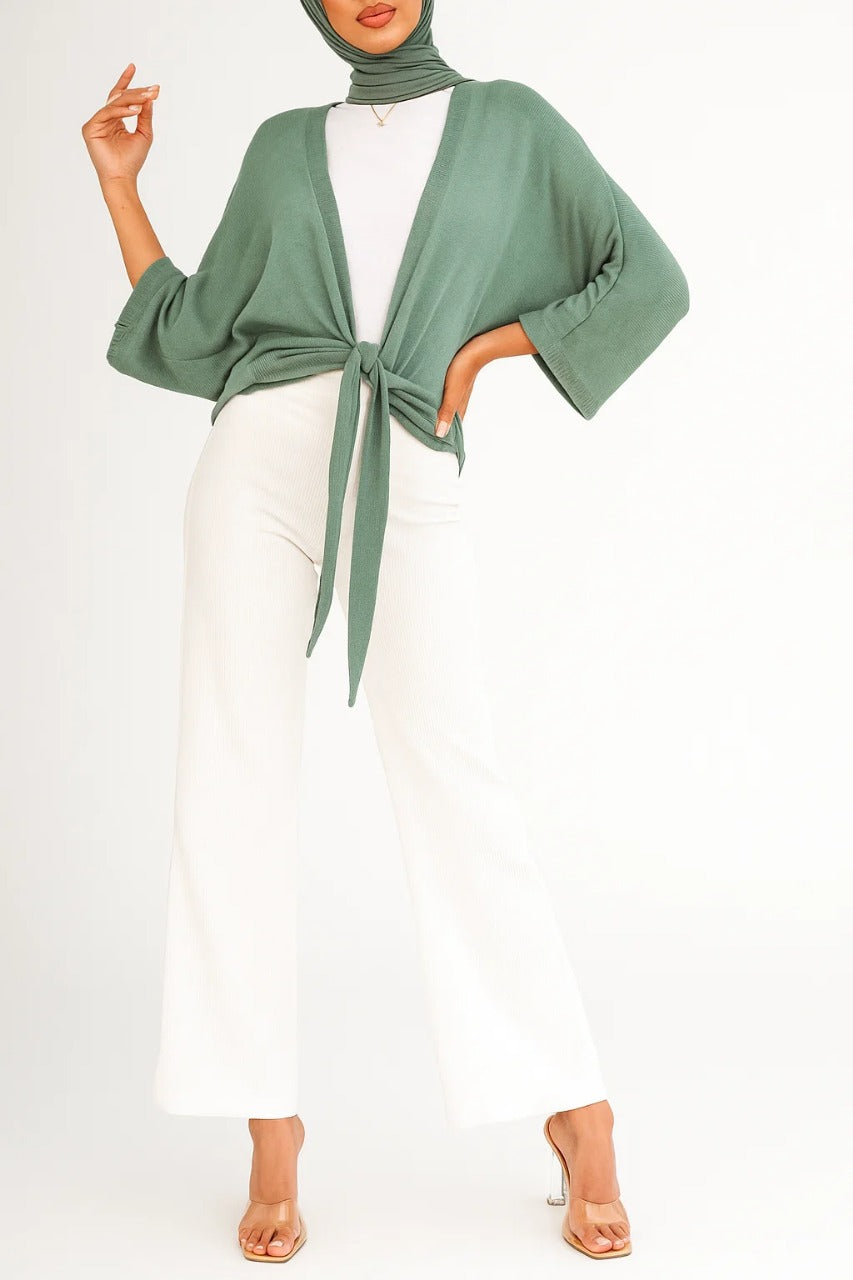 Moss Green - Muse Cardigan