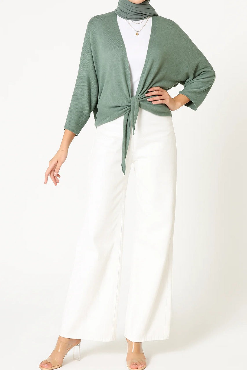 Moss Green - Muse Cardigan