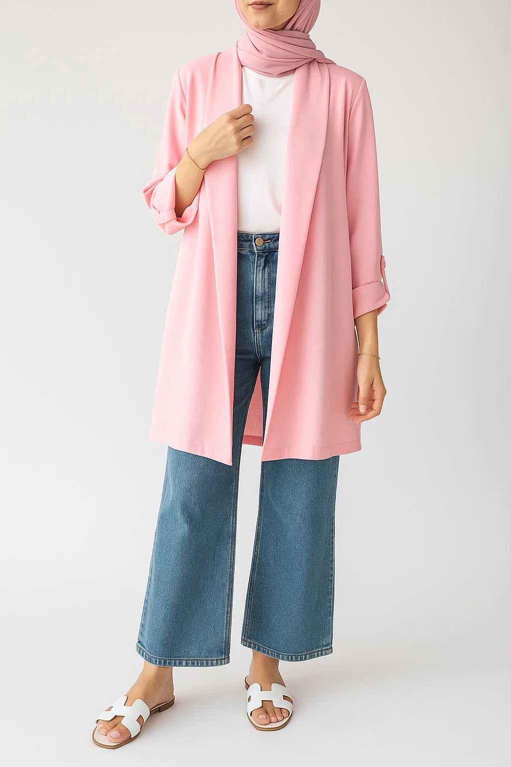 Dust Pink - Duster Cardigan