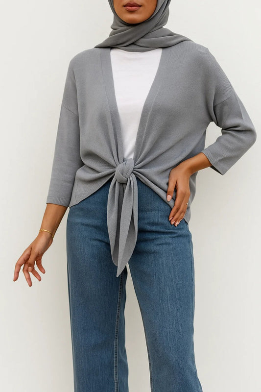 Grey - Muse Cardigan