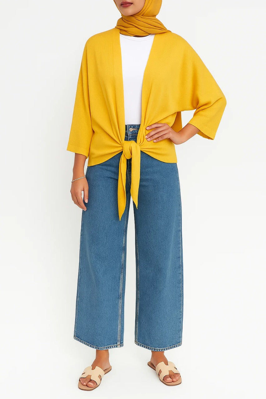 Yellow - Muse Cardigan