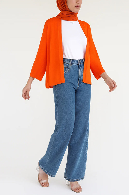 Rust Orange - Sand Dune Cardigan