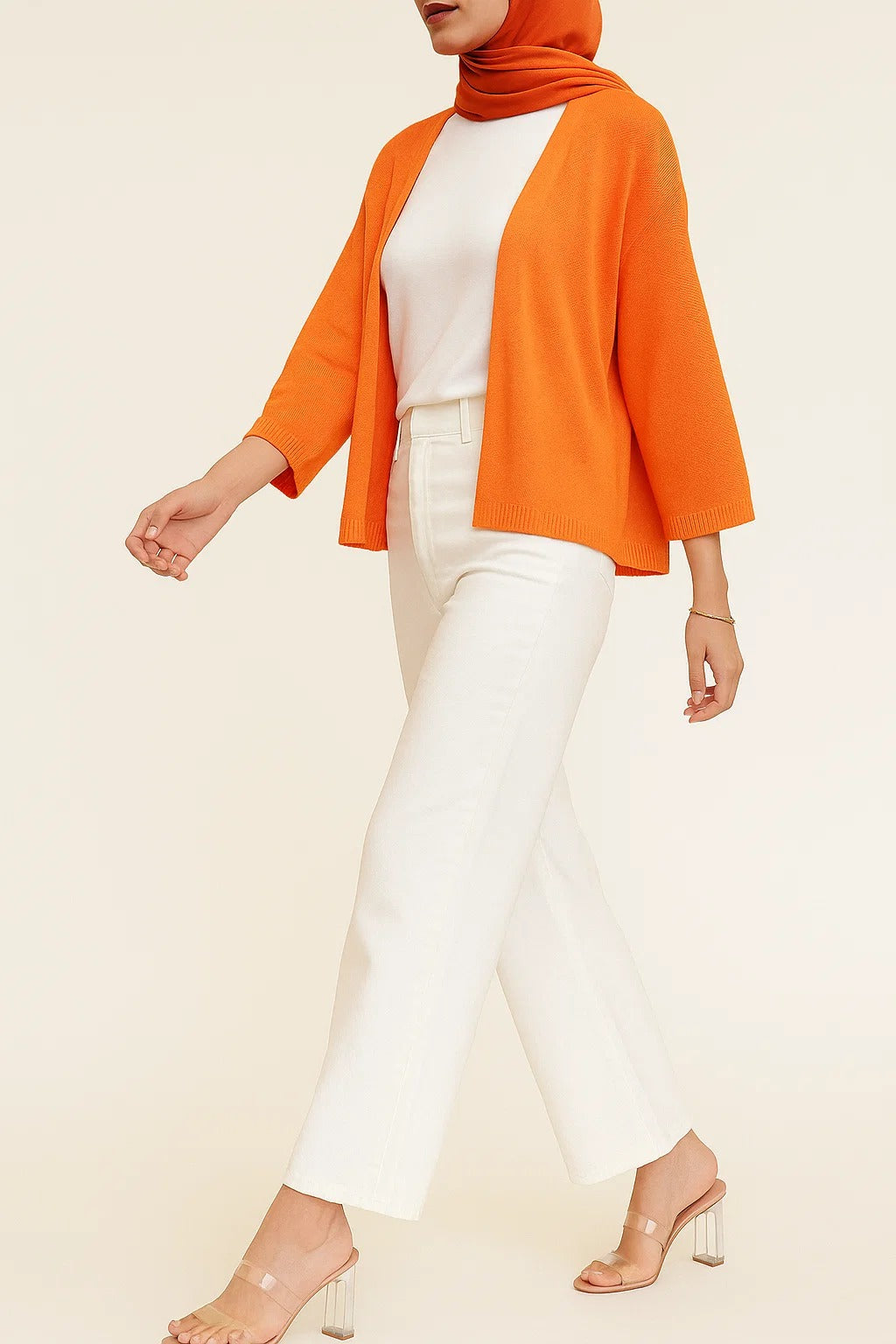 Rust Orange - Sand Dune Cardigan