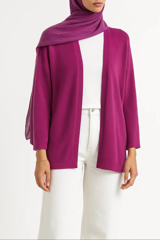 Cherry Red - Sand Dune Cardigan