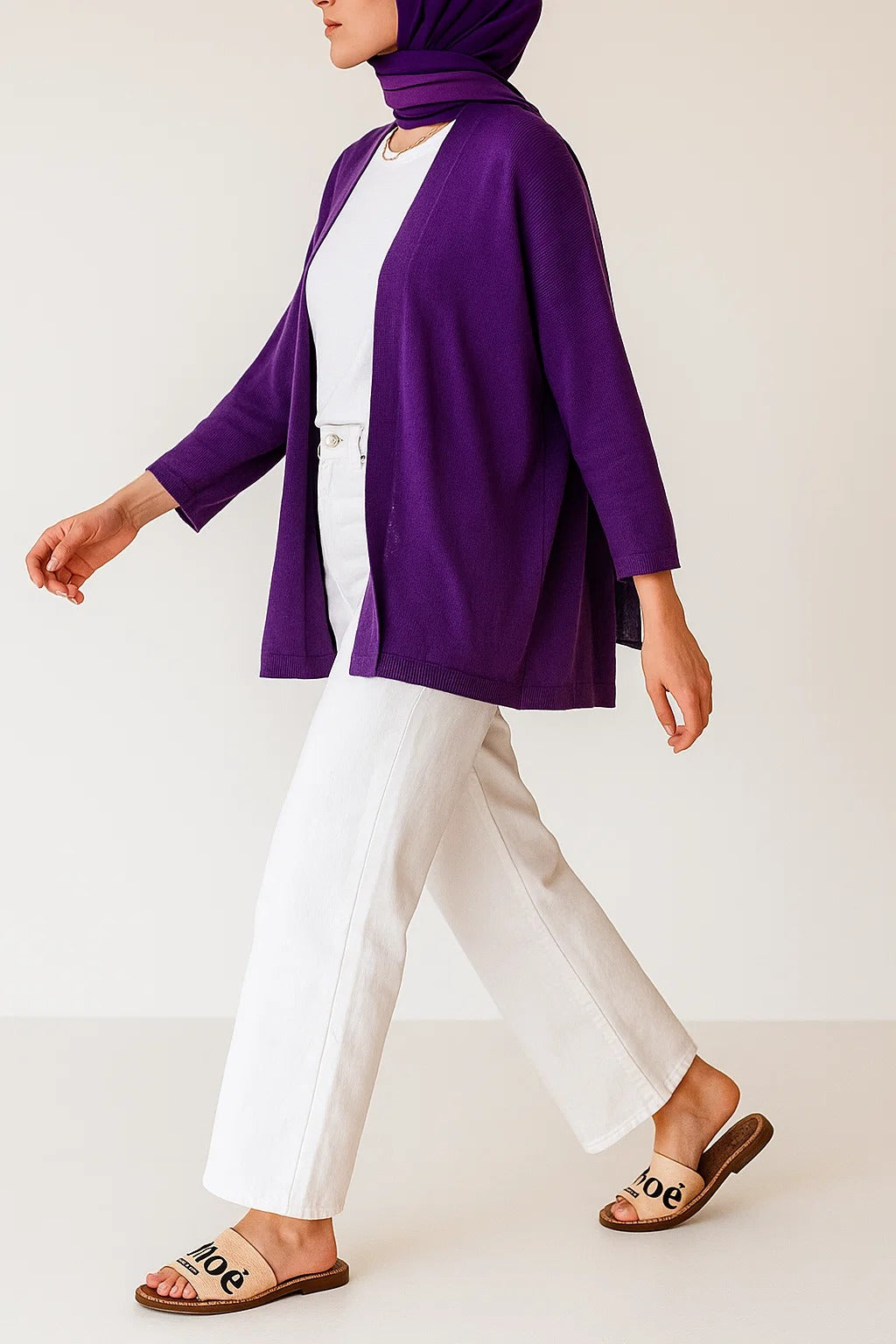 Purple - Sand Dune Cardigan