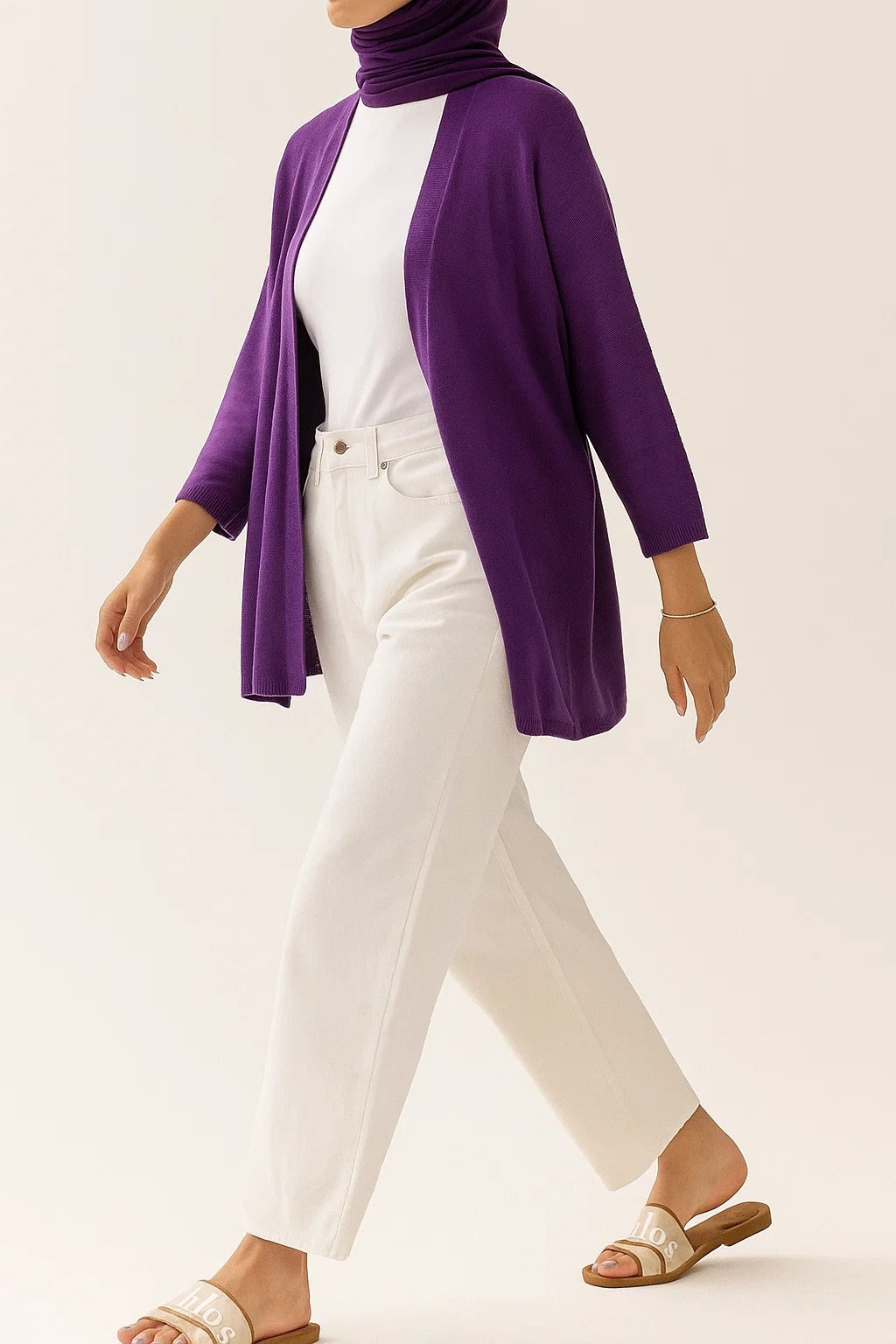 Purple - Sand Dune Cardigan