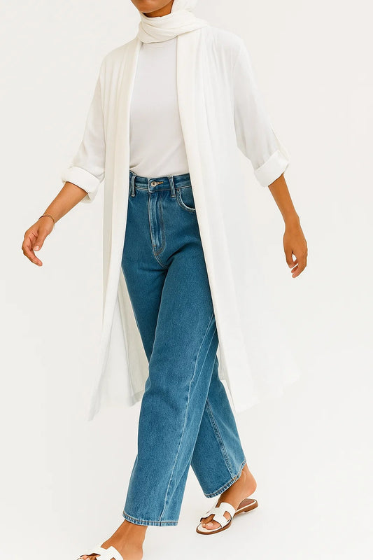 White- Latte Layer Cardigan