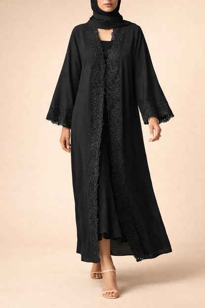 Black Ebrya Abaya