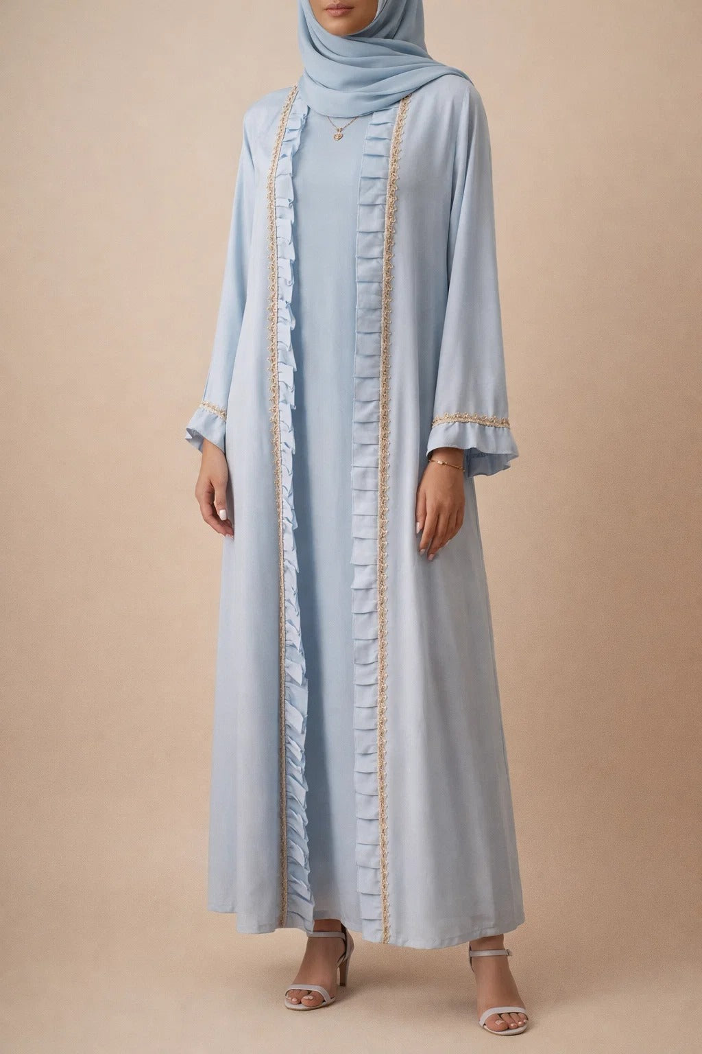 Blue Stella Abaya