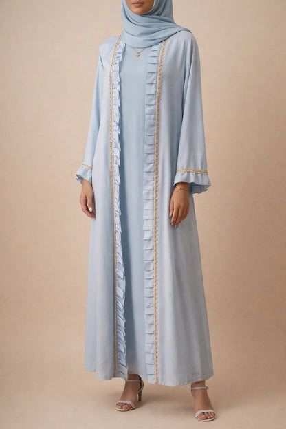 Blue Stella Abaya
