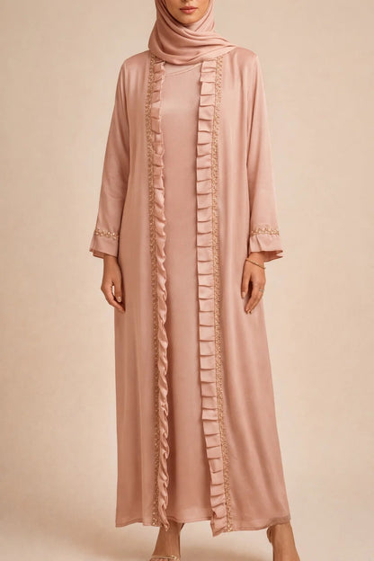 Pink Stella Abaya