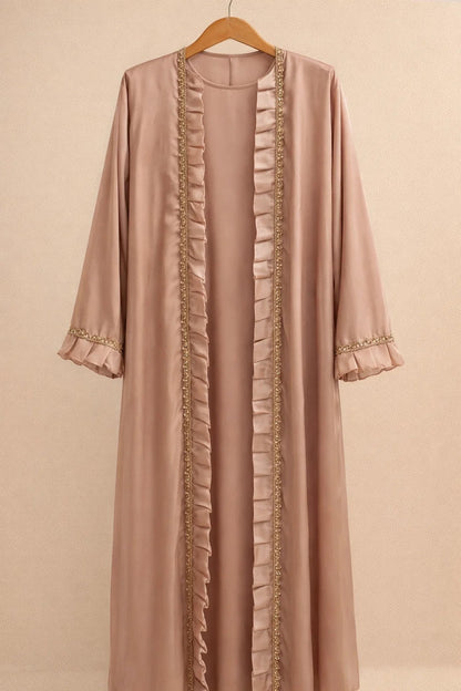 Pink Stella Abaya