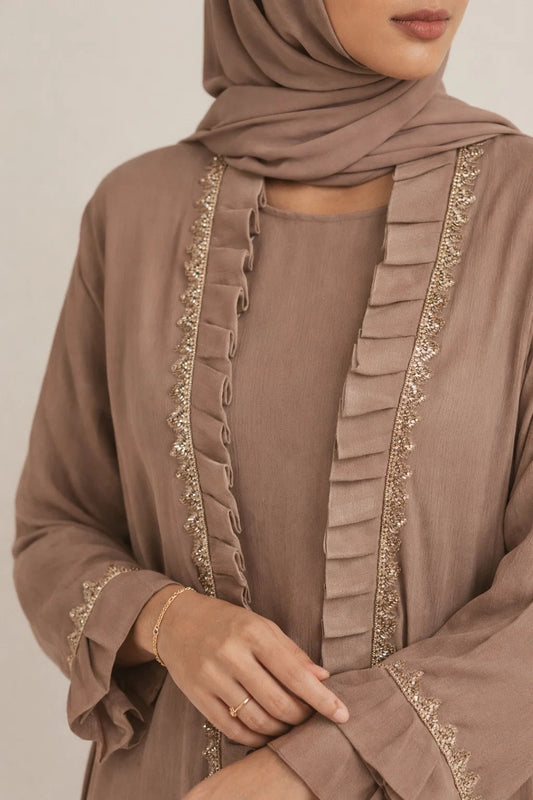 Brown Stella Abaya