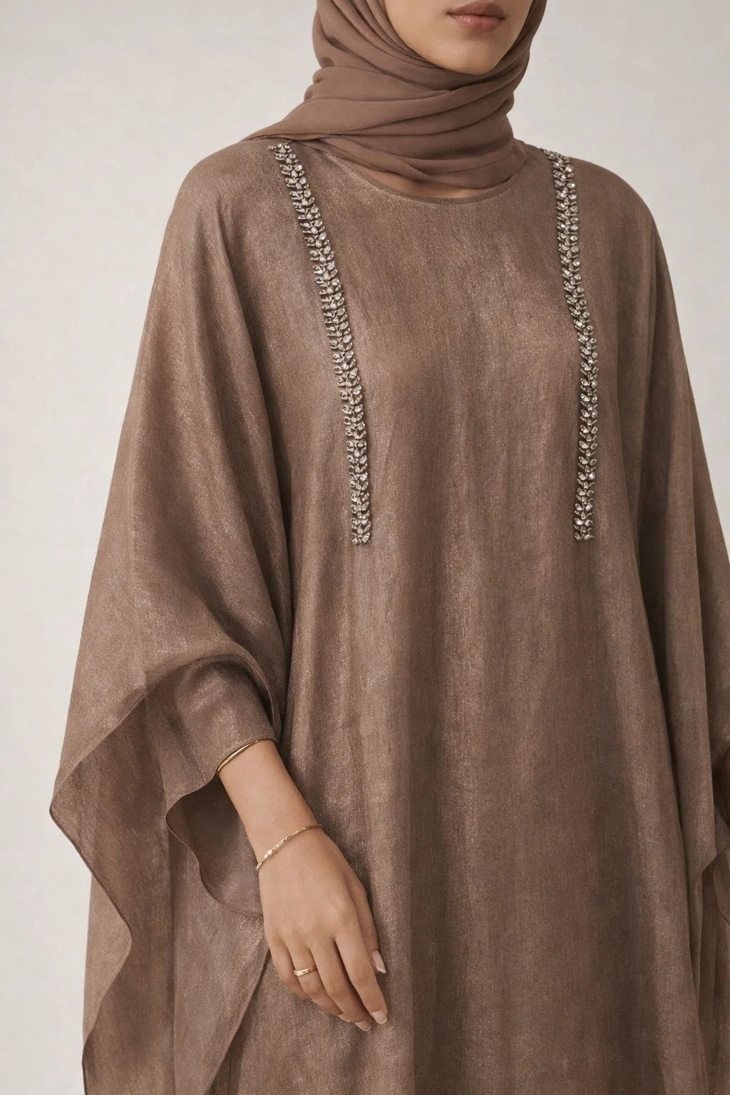 Brown Opal Abaya