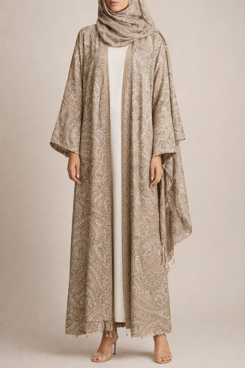 Beige Stone Pashmina batch 2 (Light Stone)