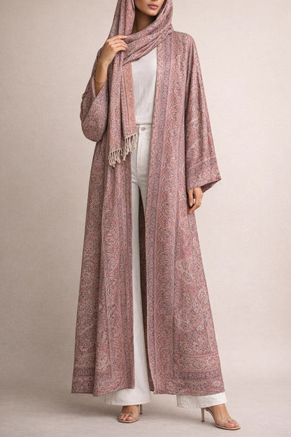 Pink Pashmina Abaya batch 3