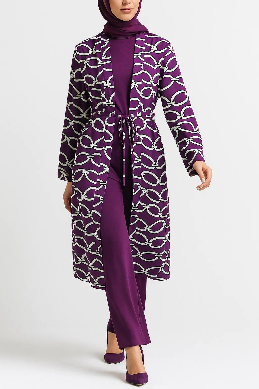 Purple Coord Set