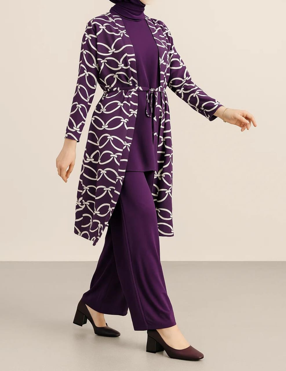 Purple Coord Set