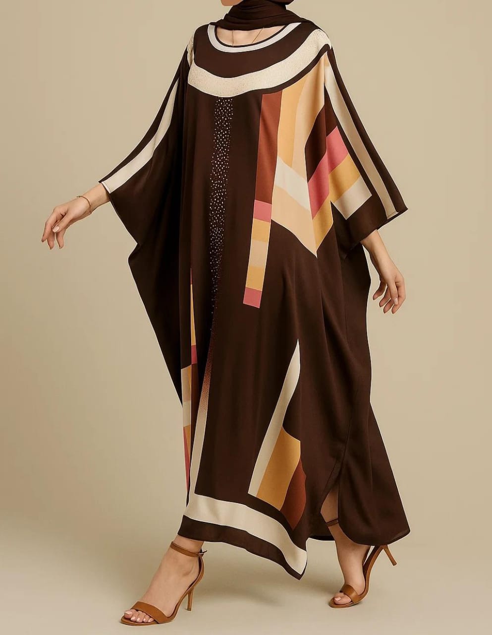 Brown Kaftan