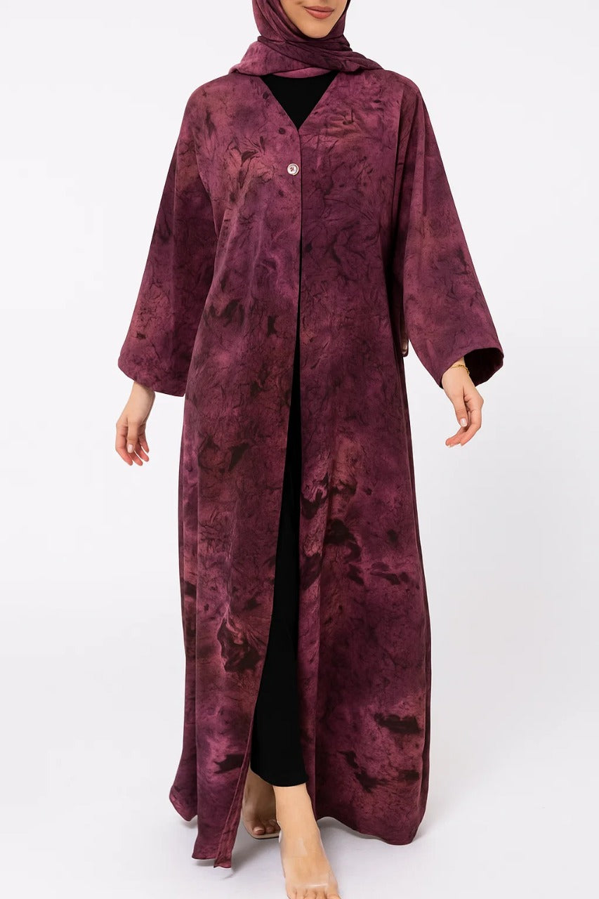 Pink Celeste Abaya