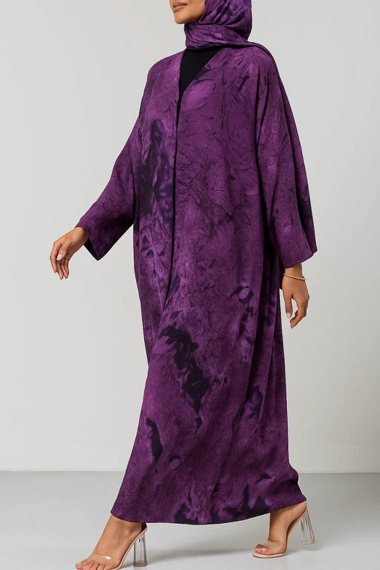 Purple Celeste Abaya