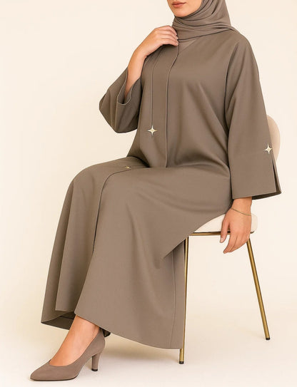 Grey Twilight Abaya