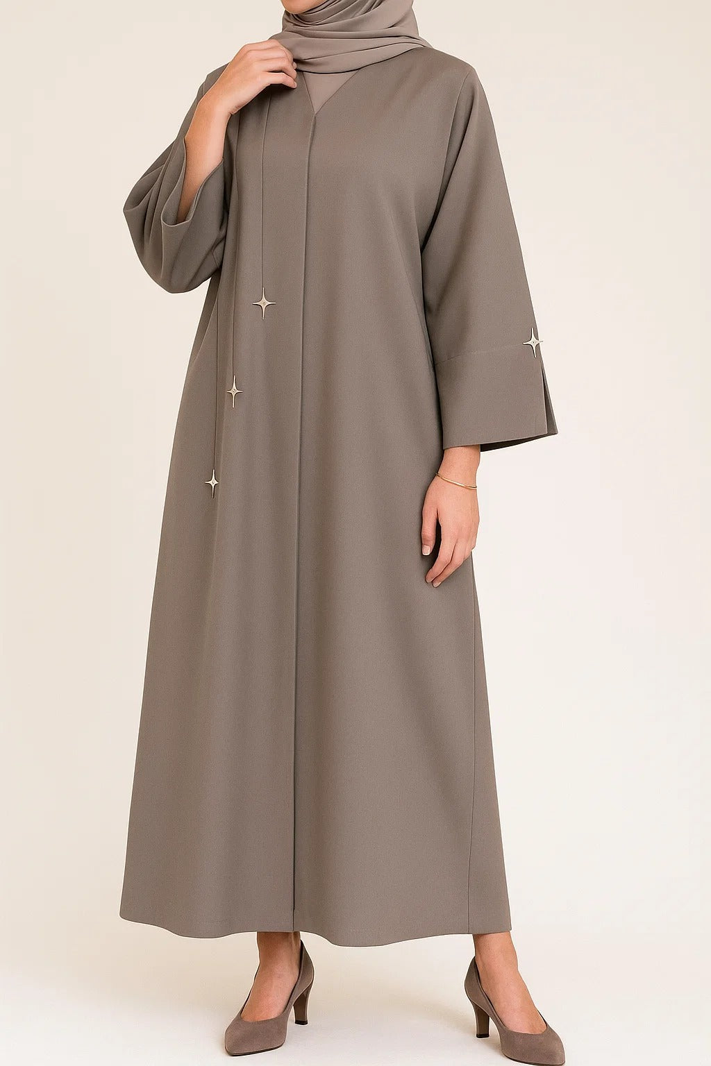 Grey Twilight Abaya