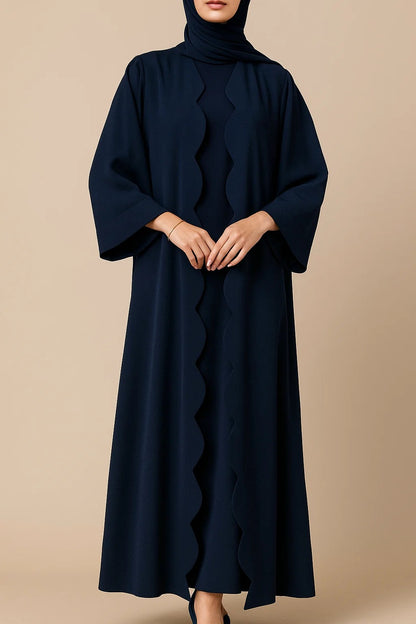Blue Wave Abaya