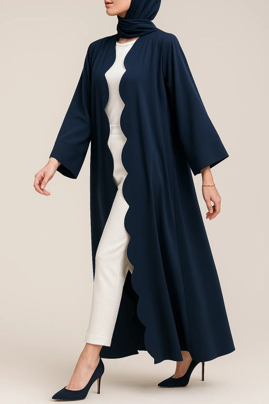 Blue Wave abaya