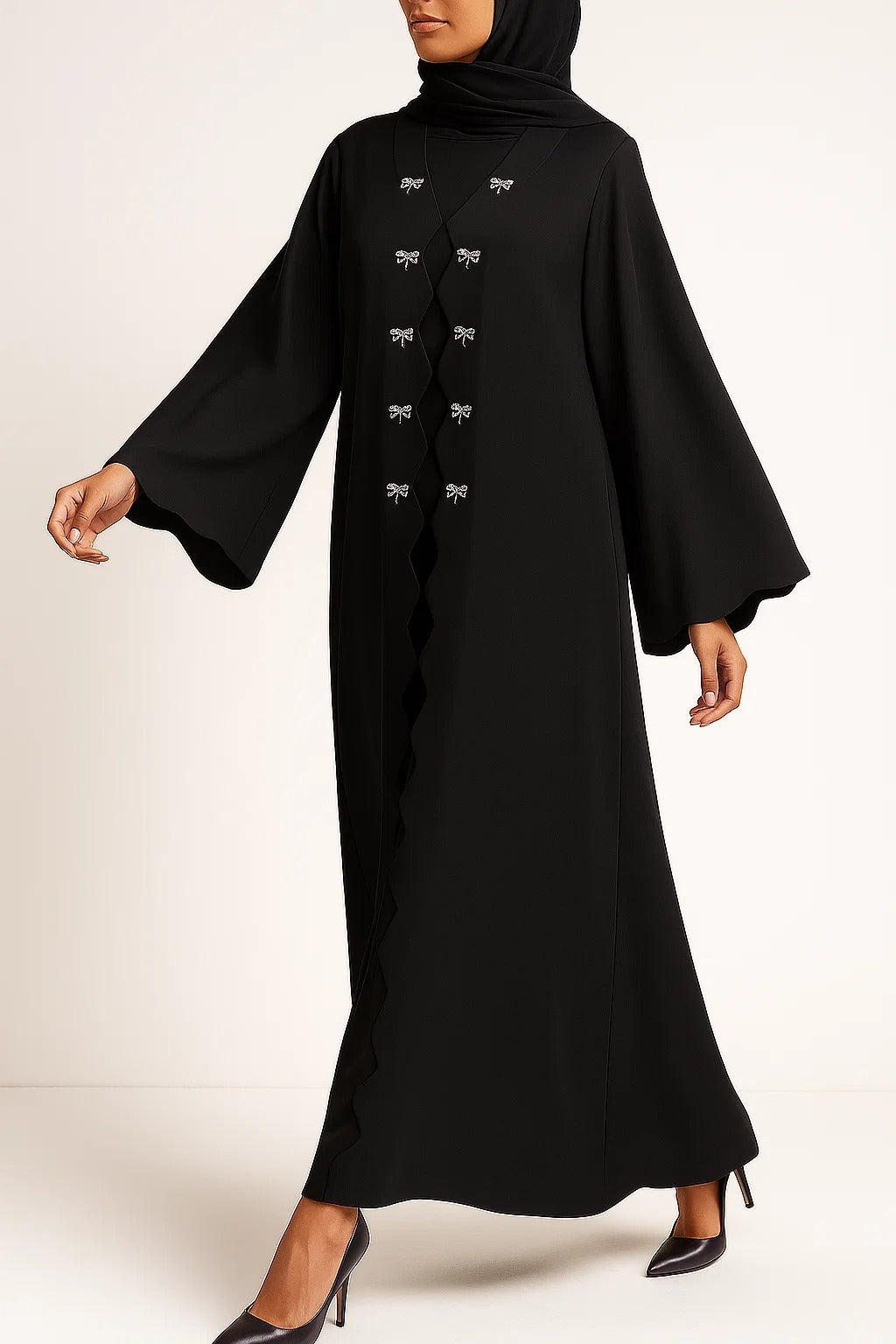 Black Aura Abaya