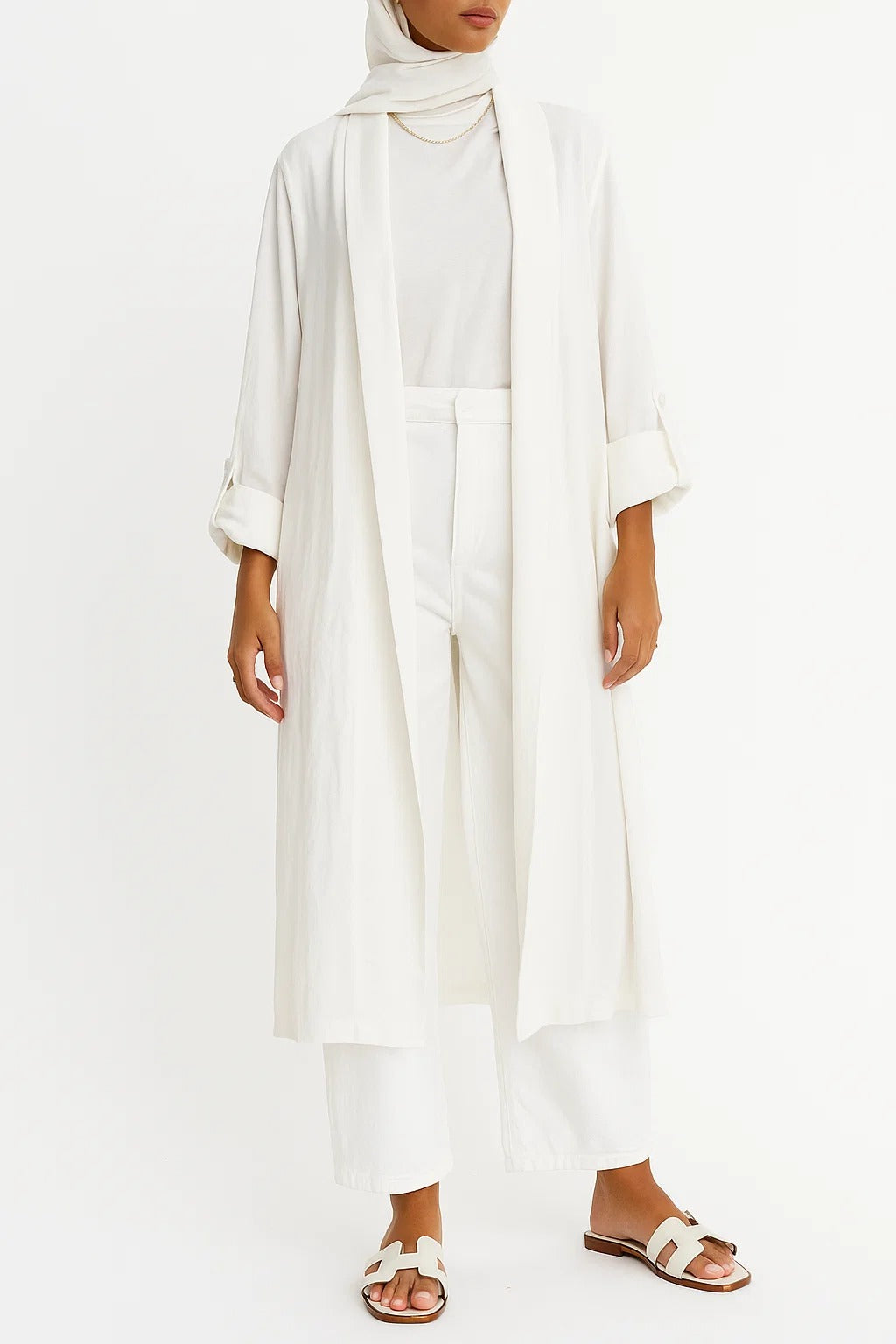 White- Latte Layer Cardigan