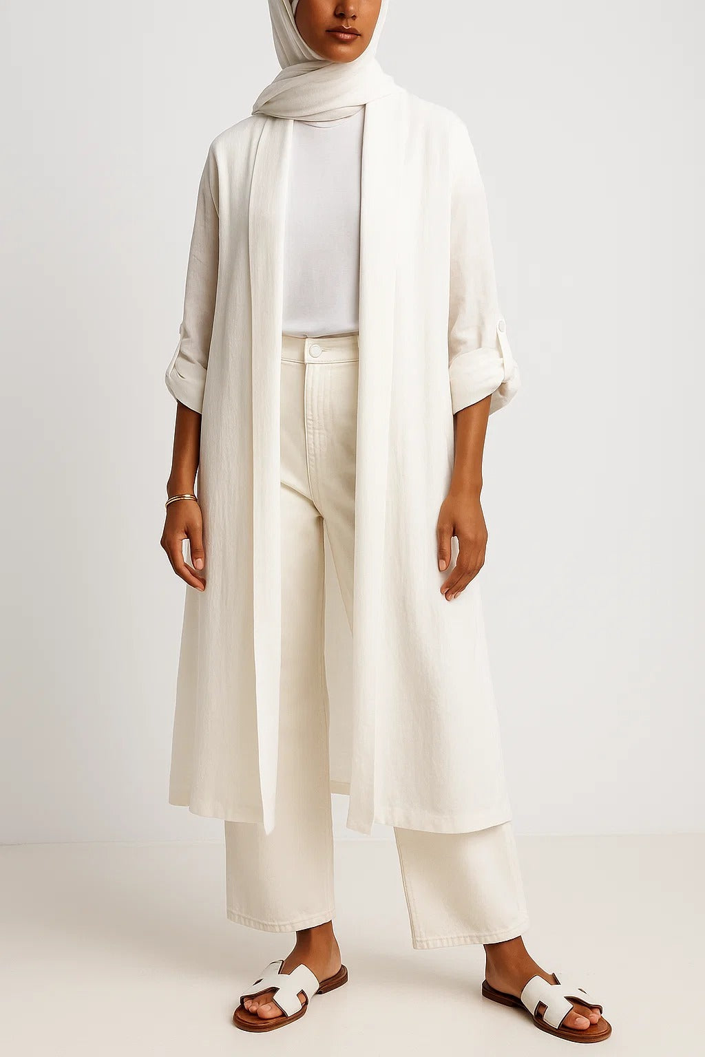 White- Latte Layer Cardigan