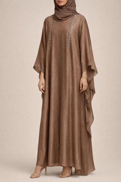 Brown Opal Abaya