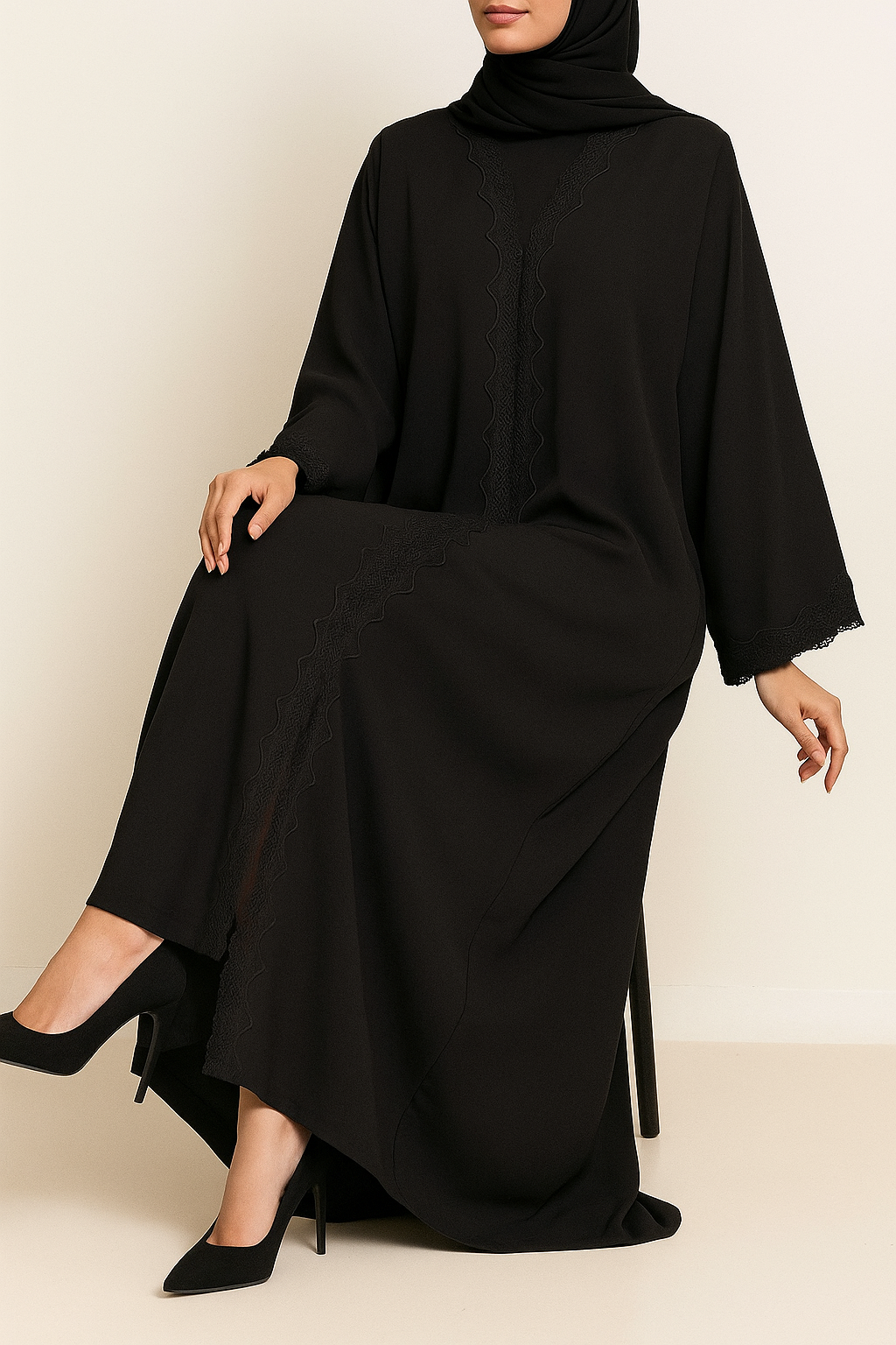Black Haya Abaya
