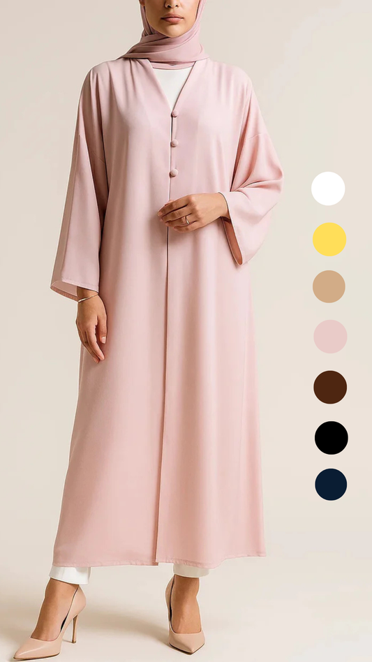 Button Abaya Collection